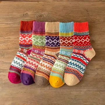 Cozy Socks Pack - 5 pairs mixed colors