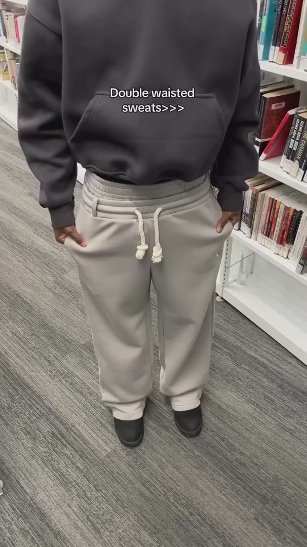 Flomera Double Waist Sweatpants