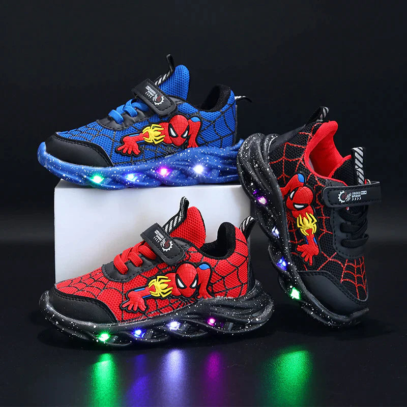 Playful Spidey Shoes