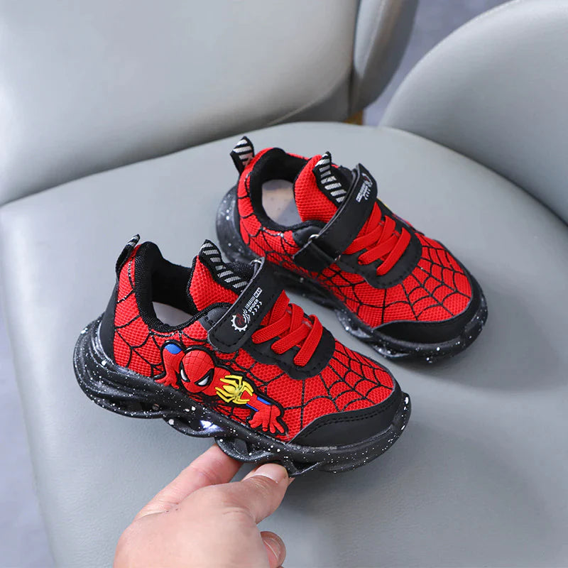 Playful Spidey Shoes