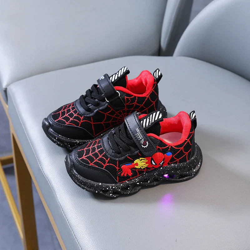 Playful Spidey Shoes